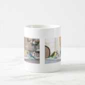 Cute Budgies High Tea Party Parakeet Lover Gift  コーヒーマグカップ (中央)