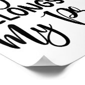 Cute Buffalo Plaid Heart Valentines Day For Pre K  ポスター (角)