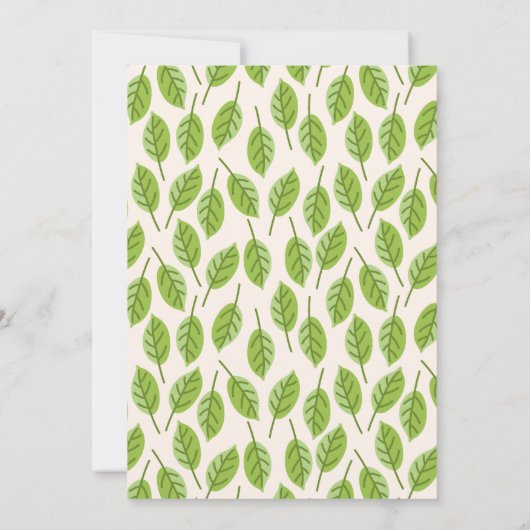 Cute Bug Ladybug Buttefly Kids 1st Birthday Party 招待状 (裏面)