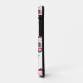 Cute Bull Terrier Dog Christmas Pattern Case-Mate iPhoneケース (裏面/左)