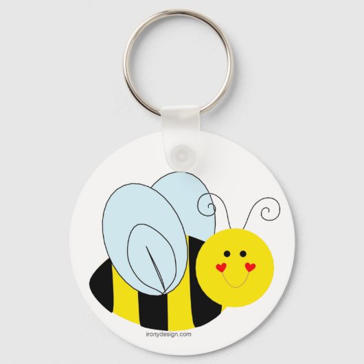 Cute Bumble Bee キーホルダー (正面)