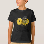 Cute Bumblebee Bee Yourself  Tシャツ (正面)