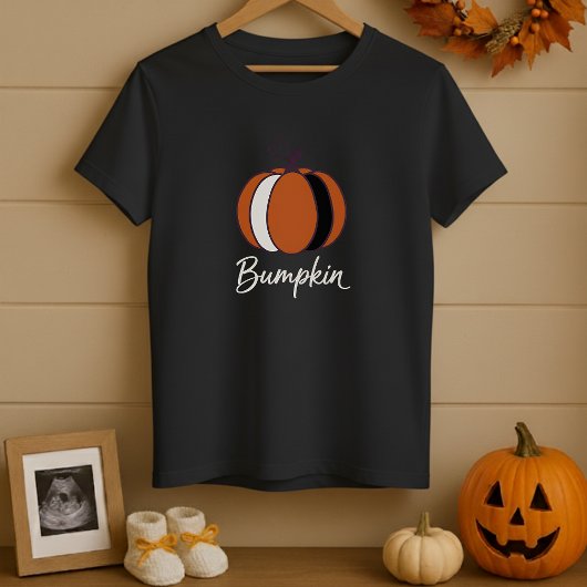 Cute Bumpkin Pumpkin On The Way Maternity Tシャツ