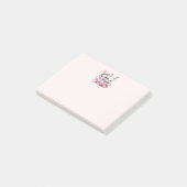 Cute Bunnies Sharing a Heart ポストイット (アングル)