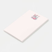 Cute Bunnies Sharing a Heart ポストイット (アングル)