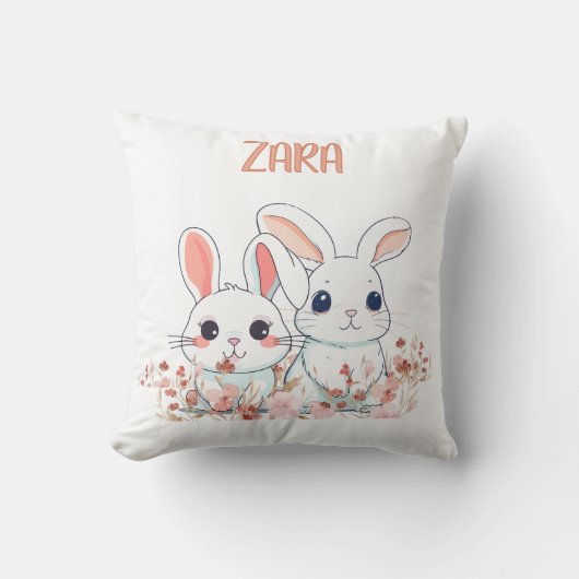 cute bunny クッション (正面)