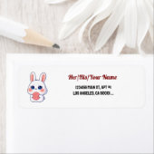 Cute Bunny ラベル (インサイチュ)