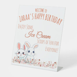 Cute Bunny 台座サイン
