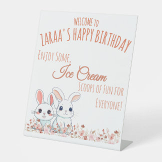 Cute Bunny 台座サイン