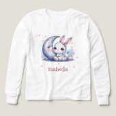 cute bunny and crescent moon  (デザイン正面)