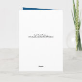 Cute Bunny and Rainbow Valentine Card シーズンカード (裏面)