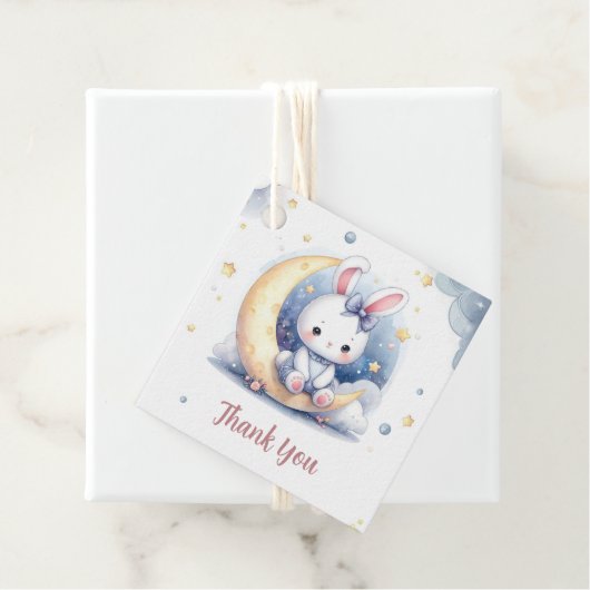 cute bunny and shiny moon  フェイバータグ (インサイチュ)