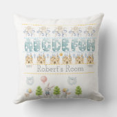 Cute Bunny  Baby antistress Nursery  クッション (裏面)