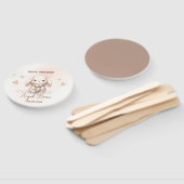 Cute Bunny Baby Shower ハンドファン (組立なし)