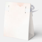 Cute bunny baby shower  フェイバーボックス (裏面)