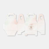 Cute Bunny Baby Shower  フェイバーボックス (折り畳みなし)