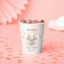 Cute Bunny Baby Shower 紙コップ