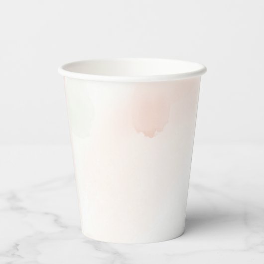 Cute Bunny Baby Shower 紙コップ (裏面)