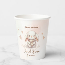 Cute Bunny Baby Shower 紙コップ