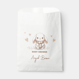 Cute Bunny Baby Shower Favor フェイバーバッグ