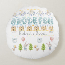 Cute Bunny  Bear pastel antistress ラウンドクッション