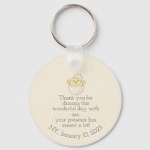 Cute Bunny Chicken Bear pastel  キーホルダー (裏面)