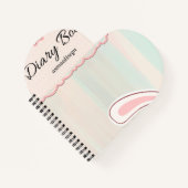 cute bunny diary notebook, ノートブック (正面)