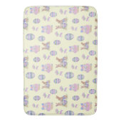 Cute Bunny Easter Egg Bath Mat バスマット (正面縦)