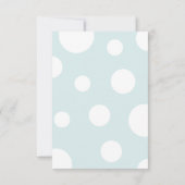 Cute Bunny Easter Invitation Egg Hunt 招待状 (裏面)