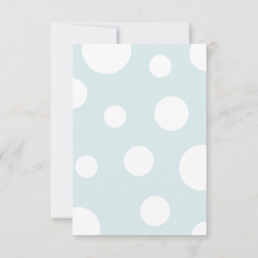 Cute Bunny Easter Invitation Egg Hunt 招待状 (裏面)