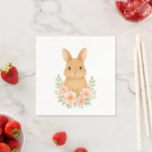 Cute bunny easter Paper Napkin スタンダードカクテルナプキン (インサイチュ)
