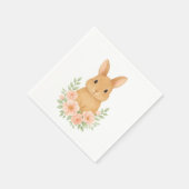 Cute bunny easter Paper Napkin スタンダードカクテルナプキン (角)