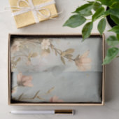 Cute Bunny Eggs Flowers Easter  薄葉紙 (ギフト)