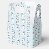 Cute Bunny Face Rabbit Pattern フェイバーボックス (オープン)