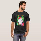 Cute bunny fir tree Christmas Tシャツ (正面フル)