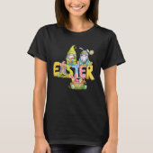 Cute Bunny Gnome Easter Day Eggs Gnomes Easter 202 Tシャツ (正面)
