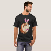 Cute Bunny Guinea Pig Tシャツ (正面フル)