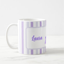 Cute Bunny Happy 19 Birthday Daughter Custom Name  コーヒーマグカップ