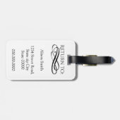 Cute bunny -  Mine! ラゲッジタグ (裏面横)