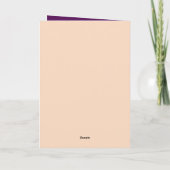 Cute Bunny Painting Easter Eggs Greeting Card シーズンカード (裏面)