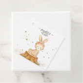 Cute Bunny Rabbit wildlife baby hello party フェイバータグ (インサイチュ)