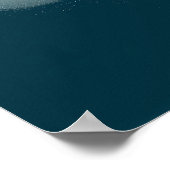 Cute Bunny Reading on Cloud Nursery Bedtime ポスター (角)