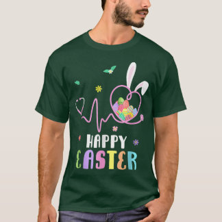 Cute Bunny With Bandana Heart Glasses Bubblegum Ea Tシャツ