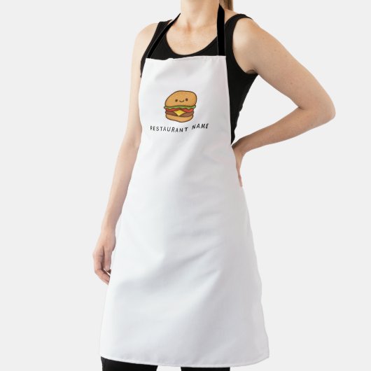Cute Burger Restaurant エプロン (インサイチュ)