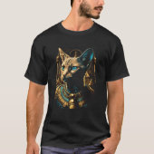 Cute Burmese Cat  Egyptian Pharaoh Burmese Cat Cos Tシャツ (正面)