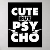 Cute But Psycho ポスター (正面)
