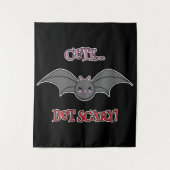 Cute but Scary Bat タペストリー (正面)