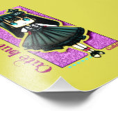 Cute but Strong - Lolly Gothic Girl by CallisC  T- フォトプリント (角)