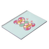 Cute butterfly ノートブック (左側)
