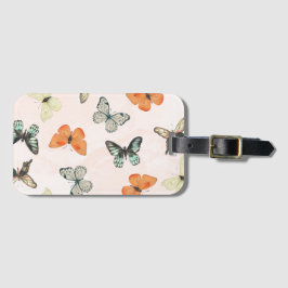 Cute Butterfly Pattern Luggage Tag ラゲッジタグ